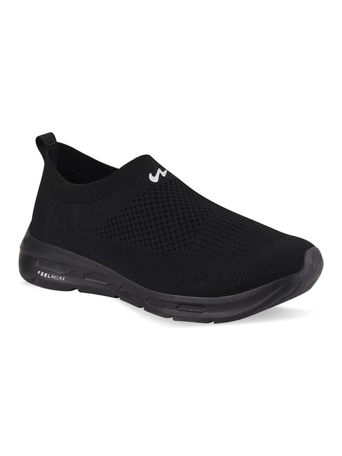 KING PRO Black Men's Walking Shoes